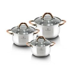 Blaumann BL-3247 Sada nádobí nerez 6 ks Gourmet Line Copper