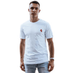 Dstreet Pánské tričko SEPA bílé rx5564 M