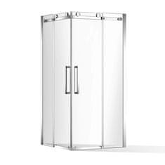 BPS-koupelny Čtvercový sprchový kout OBZS2 s posuvnými dveřmi ROU-2475876228