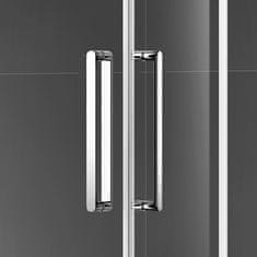 BPS-koupelny Čtvercový sprchový kout OBZS2 s posuvnými dveřmi ROU-2475876228