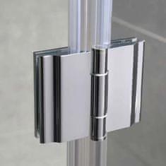 BPS-koupelny Čtvercový sprchový kout HYD-SK1390 90x90 chrom/transparent