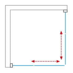 BPS-koupelny Čtvercový sprchový kout OBS2 ROU-1273374950