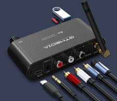 GTmedia A4 - 6v1 Bluetooth audio adaptér