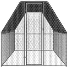 Petromila Klec pro kuřata 2 x 4 x 2 m pozinkovaná ocel