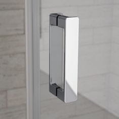 BPS-koupelny Dvoukřídlé sprchové dveře LYP2 pro instalaci do niky, brillant
