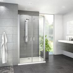 BPS-koupelny Čtvercový nebo obdélníkový sprchový kout LYP2+LYSW1AP2, brillant ROT-1175545277