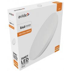 Avide Stropní svítidlo (9570017) LED JANET 12W 26cm 840lm 4000K