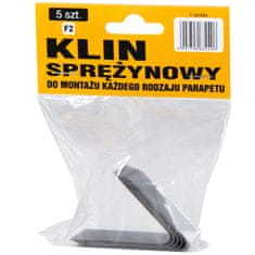 EDANTI Pružinový Klín Pro Montáž Parapetů 5 Ks Model F2