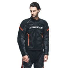 Dainese AIR FRAME 3 TEX letní textilní bunda černá/fluo-červená