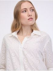 Jacqueline de Yong Krémová dámská košile JDY Tallie M