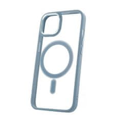 CPA Silikonové TPU pouzdro Satin Clear Mag pro iPhone 15 Pro modré (GSM178083)