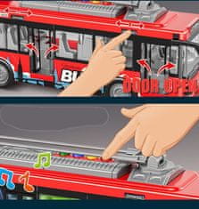 Sferazabawek "MĚSTSKÝ AUTOBUS TROLEJBUS OTVÍRAT SE DVEŘE ZVUKY SVĚTLA PŘÍVOD VELKÝ ELEKTRICKÝ INTERAKTIVNÍ".Y