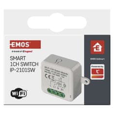 Emos GoSmart modul spínací IP-2101SW, Wi-Fi, 1-kanálový