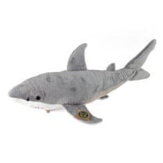 Rappa Plyšový žralok bílý 51 cm ECO-FRIENDLY