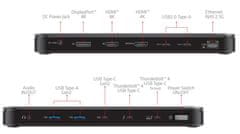 Club 3D Dokovací stanice Thunderbolt 4 (Certified), 12v1 (CSV-1582)