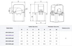 HADEX Proudová sonda Acrel AKH-0.66-K-16 120A~/40mA~