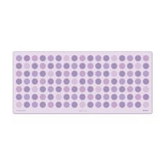 NuPhy Bokeh Deskmat - Herní podložka na stůl, ochranná podložka na stůl, 90x40 cm, Airy Lilac