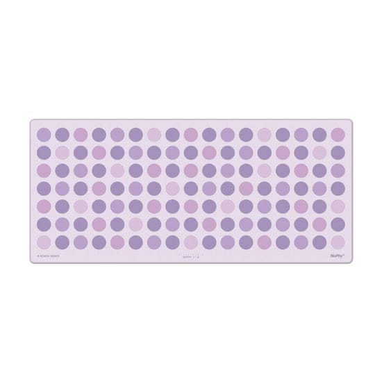 NuPhy Bokeh Deskmat - Herní podložka na stůl, ochranná podložka na stůl, 90x40 cm, Airy Lilac