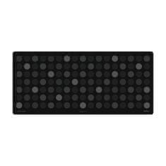 NuPhy Bokeh Deskmat - Herní podložka na stůl, ochranná podložka na stůl, 90x40 cm, Obsidian Black