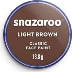 Snazaroo Barva na obličej Světle hnědá (Light Brown) 18ml