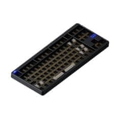 NuPhy Gem80 QMK/VIA Bezdrátová Mechanická Klávesnice, ANSI 80%/TKL, Obsidian Black - Barebone