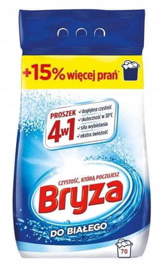 Bryza Bílý prací prášek 70 praní 4,55 kg