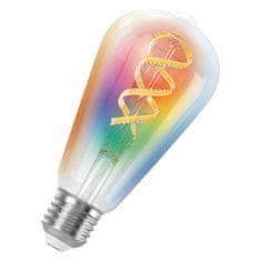 Osram LEDVANCE SMART plus MATTER RGB Filament Edison 40 4.8W 827-865 Multicolor E27 4099854195006