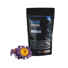 Kratom World Modrý leknín - Blue lotus (celý květ) 100g