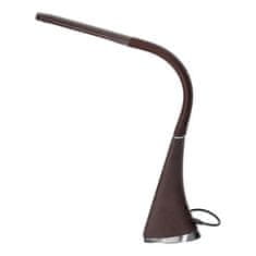 Orno Stolní lampa s budíkem VIRONE DOLOMIT DL-12/BR, 5W, 400lm, 4000K, hnědá