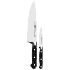 Zwilling Profesionální S 2 ks Kuchyňské nože z černé oceli