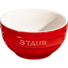 Staub serving 0,4 L 4 ks Červené keramické kuchyňské mísy