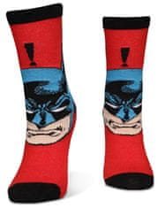 CurePink Pánské ponožky DC Comics|Batman: Gotham City (EU 39-42) vícebarevná bavlna