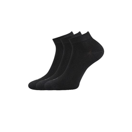 Lonka 3PACK ponožky černé (Desi)