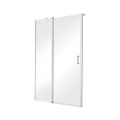 BPS-koupelny Jednokřídlé sprchové dveře EXO-C 100x190 (110x190, 120x190) pro instalaci do niky EC-100-190C