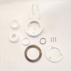 BPS-koupelny Obdélníková akrylátová sprchová vanička HYD-OSV-DEKO 140x90 bílá