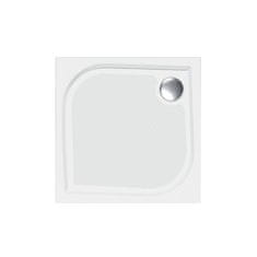 BPS-koupelny Sprchová vanička z litého mramoru - čtverec Noris SQ 90 (90x90x3 cm)