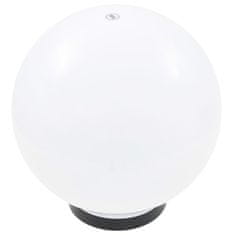 Vidaxl Kulovité LED lampy 4 ks koule 25 cm PMMA