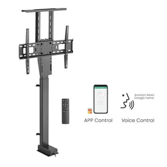 Fiber Mounts PALOMA - Nábytkový elektrický stojan na Tv 37" - 80"