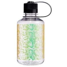 Nalgene Láhev Nalgene Narrow Mouth 500 ml Sustain Clear Rainbow Snake