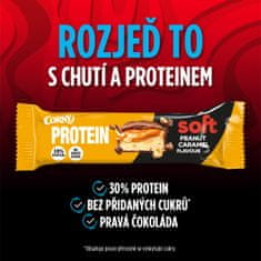 Corny Protein SOFT Arašídy-karamel 12x45g