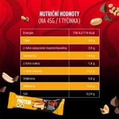 Corny Protein SOFT Arašídy-karamel 12x45g