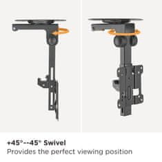 Fiber Mounts REIZER - Speciální držák do podkrovek a pod kuchyně na Tv 13" - 27"