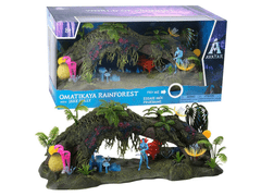 Avatar Akční sada Avatar Omatikaya Rainforest a Jake Sully deluxe s LED.