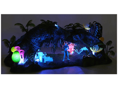 Avatar Akční sada Avatar Omatikaya Rainforest a Jake Sully deluxe s LED.