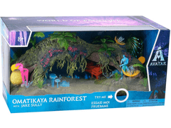 Avatar Akční sada Avatar Omatikaya Rainforest a Jake Sully deluxe s LED.