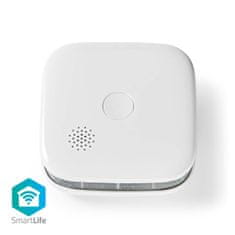 Nedis SmartLife chytrý detektor kouře Wi-Fi, životnost snímače 10 let, EN 14604 (WIFIDS20WT)