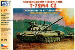 SDV Model T-72M4, CZ, Model Kit 87072, 1/87