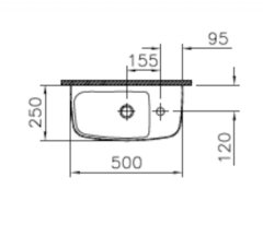 Vitra SHIFT N. um.na desku 50x25,ot.P br.hrana 7070-003-0921 - Vitra