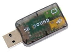 APT USB Zvuková karta 5.1 XLINE Sound card, AK103