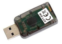 APT USB Zvuková karta 5.1 XLINE Sound card, AK103